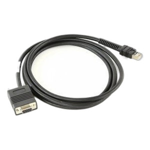 Zebra CBA-R07-S07PAR 7ft RS232 Cable DB9-F