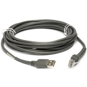 Zebra CBA-U61-S07ZAR 7 Foot USB-C Shielded Cable Coiled Storage