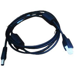 Zebra CBL-DC-388A2-01 power cable connector close-up detail shot