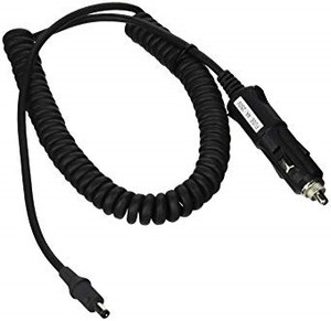 Zebra automobile power adapter cable CHG-AUTO-CLA1-01 charging port close-up