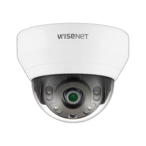 Hanwha QND-6012R 2MP IR dome IP camera with night vision surveillance