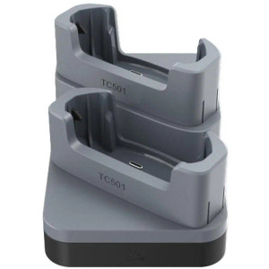 Zebra TC7A-2D ShareCradle charging dock connector port detail view