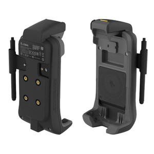 Zebra CRD-TC78-WCVC-01 cradle charging dock front view and mounting bracket