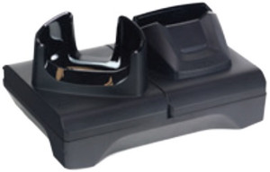 Zebra CRD-TC7X-SE2CU2-02 ShareCradle dual slot charging cradle side view