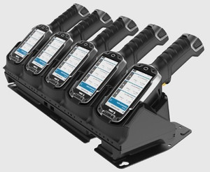 CRD-TC8X-5SCHG-01 Zebra charging cradle dock connector detail view