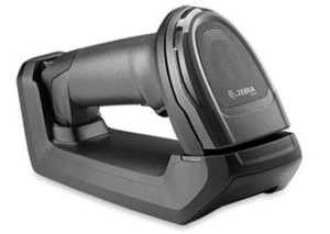 Zebra DS8178 handheld 2D barcode scanner showing ergonomic grip and trigger design detail