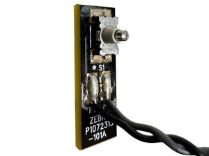 Zebra P1080383-011 sensor connector and mounting details