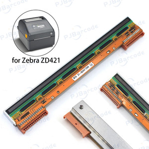 Zebra ZD421T printer P1112640-208 replacement print head assembly detail