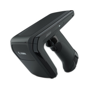 Zebra RFD4030-G00B700-US RFID reader handheld scanner side angle detail