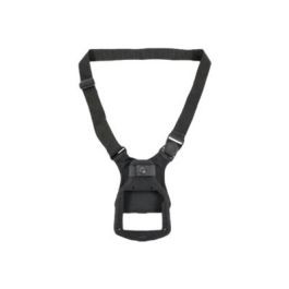 Zebra SG-MPP-Q4HLSTR1-01 holster side angle showing belt attachment and retention system