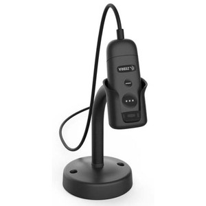 Zebra gooseneck stand STND-WS0060C-0B weighted base detail view