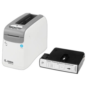 Zebra ZD51013-D01B01FZ Desktop Wristband Printer 300 DPI