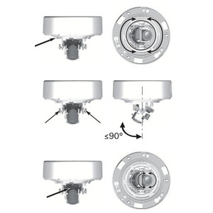 Bosch NDE-8702-RXL 2MP Vandal-Resistant Dome Camera