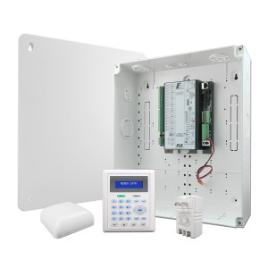 ELK-M1EZ8KBS security system control panel front view and status indicators