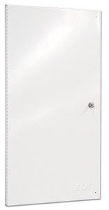 ELK Products ELK-SWFD28 flush mount door, white finish, front view