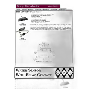 GRI 2600 Water Sensor with Relay