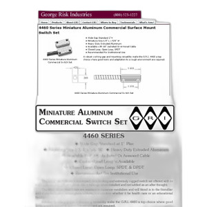 4473-W GRI 4473 Series 3/4" Recessed Contact for Wood/Aluminum/Vinyl