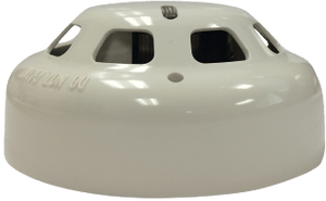 Potter CPS-24 photoelectric smoke detector front view with white housing and sensor lens