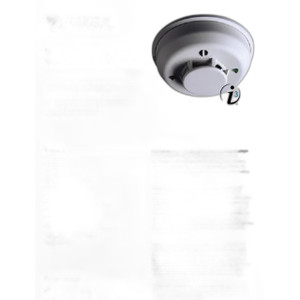 System Sensor 2WTR-B i3 Series Photoelectric Smoke Detector with Th...