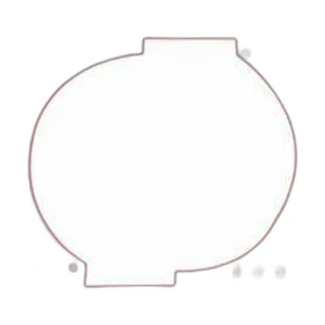 System Sensor RFP Retrofit Plate for SpectrAlert Advance Red