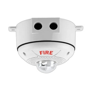 System Sensor SCWHK ceiling strobe mounting bracket and installation hardware details