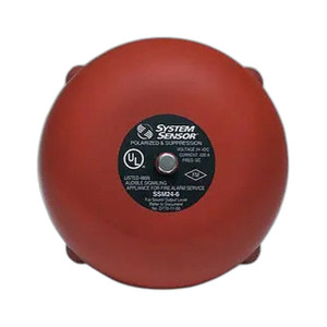 System Sensor SSV120-6 6-inch 120VAC signal bell for security alarm systems