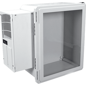 STI EF201610-W2 NEMA 4 Fiberglass Enclosure A/C Heat Outdoor