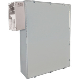 STI EnviroArmour® Fiberglass Enclosure with Solid Door, AC and Heat