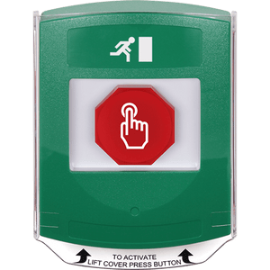 STI G3A125RM-EN multipurpose push button with shield, no camera, momentary action