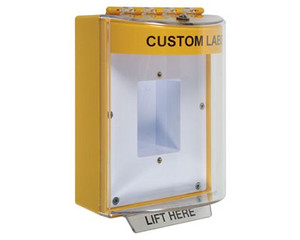 STI KIT-AP2100-Y Yellow Notched Replacement Shell for Stopper® Station series
