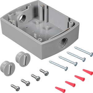 STI KIT-G3C-BB Gray Back Box G3 Series Camera NPT
