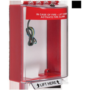 STI Red Unnotched Replacement Shell for Stopper® Station series - C...