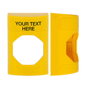 STI KIT-M10271-YZA yellow unnotched replacement shell for Stopper Station series
