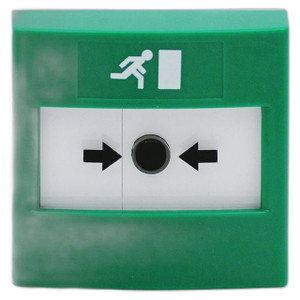 STI RP-GF2-11 ReSet Call Point Flush Mount Green