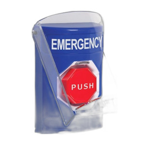 STI SS2222PO-EN Stopper® Station Push Button with Stopper® Station Shield, Key-...