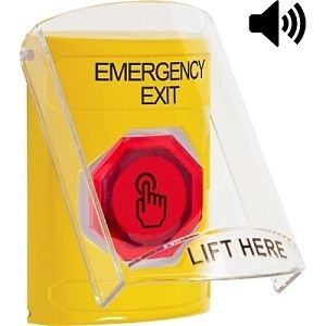 STI SS22A6EX-EN 30VDC Push Button Station with Shield