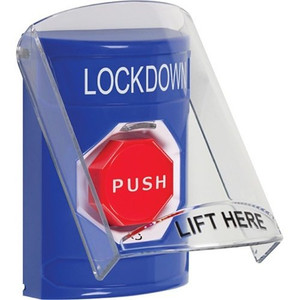 STI SS2429LD-EN Stopper Station Push Button with Shield
