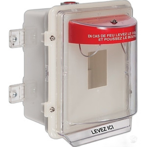 STI STI-1200A-FR Stopper II® with 4" Deep Enclosed Back Box, French Label