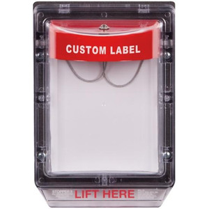 STI-1250CR Weather Stopper outdoor siren mount angle view, security alarm accessory