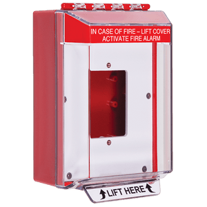 STI Universal Stopper fire label relay and horn component detail STI-13030FR