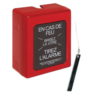 STI Break Glass Stopper® Large with Spacer, French Labeling