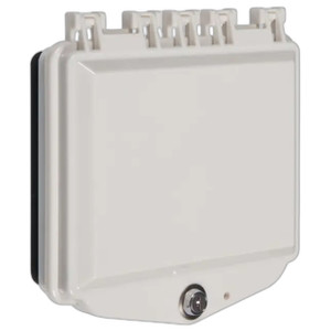 STI STI-7510E-OW Polycarbonate Enclosure with Open Back Box and Exterior Key Lock