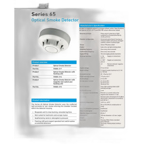 STI Smoke Detector Damage Stopper® with Conduit Spacer - White Coat...