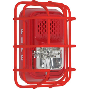 STI STI-9762-R Horn/Strobe Damage Stopper L Series Wall Red