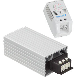 STI STI-HTR045T radiant heater with thermostat, front view