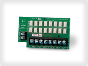 DMP SKU 271 ground fault detector module specifications label close-up