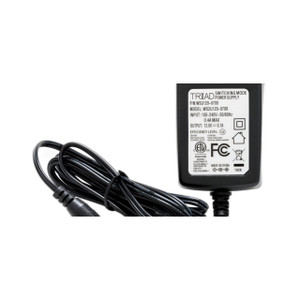 DMP 376 power supply unit showing connector ports and specifications