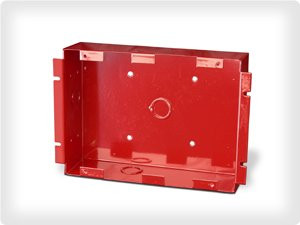 DMP 635F-R Keypad Flush Mount Conduit Backbox