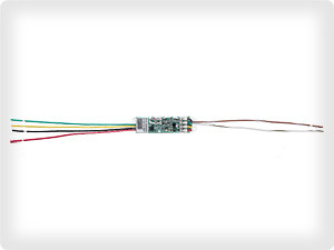 DMP 711S expansion module connection ports and terminal block detail
