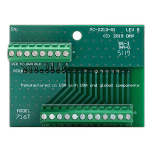 DMP 716T Plug-In Screw Terminal Module